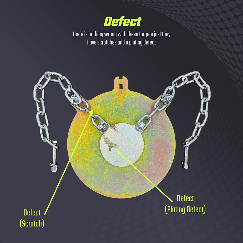 3/8" AR500 Bullseye Target