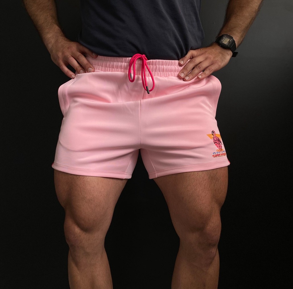 Peach Daddy (COSMIC PURPLE) Bodybuilding Shorts – Raskol Apparel