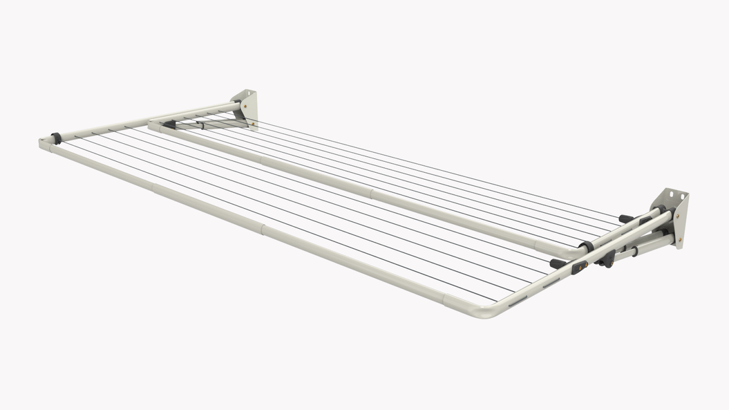 Hills Double fold down clothes drying rack