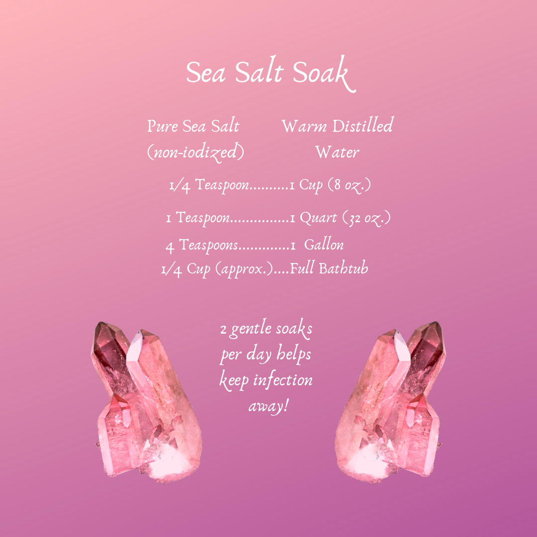 Basic Piercing Care: How To Make A Sea Salt Soak – BodyCandy