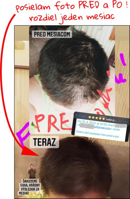 Recenzia – Eva, foto pred a po