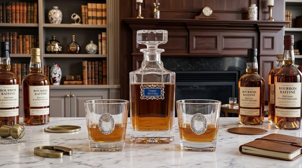 Happy Birthday Decanter Set