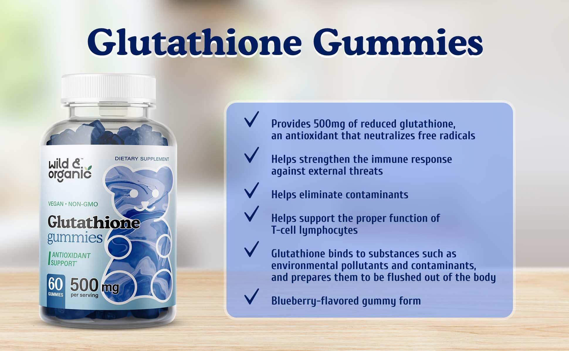 Glutathione Gummies - Wild & Organic