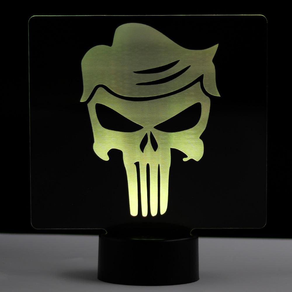 Punisher logo LED Sign