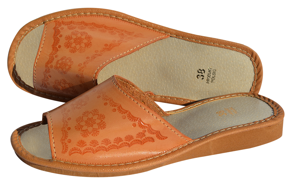 Abele - Women Summer slippers - Reindeer leather