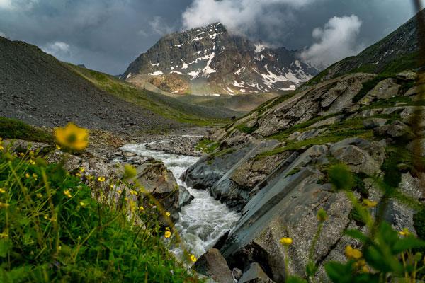 Pristine Chamba valley in India