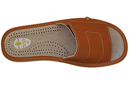 Atlas - Mens summer slides - Reindeer Leather