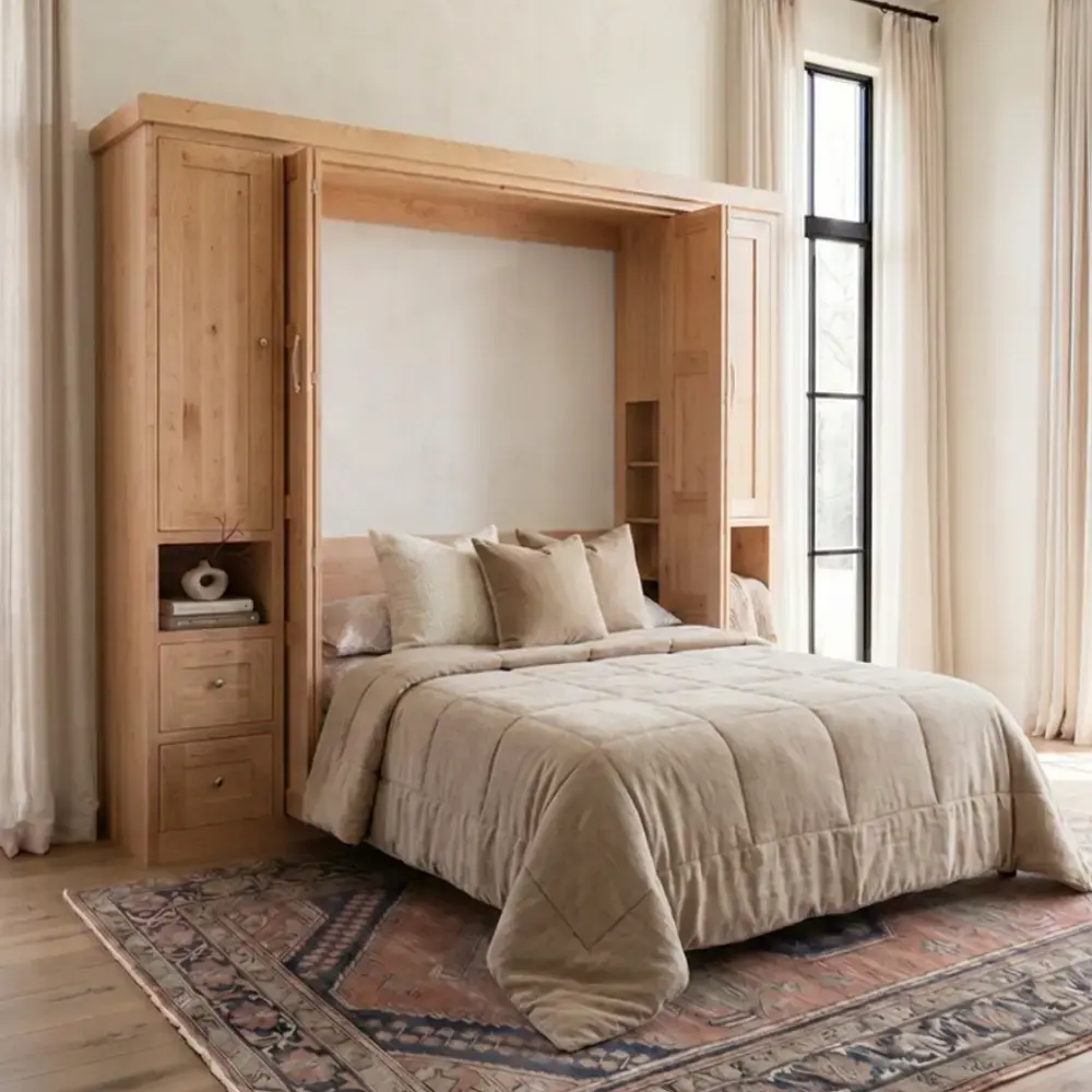 Aurora Murphy Bed with Cabinet