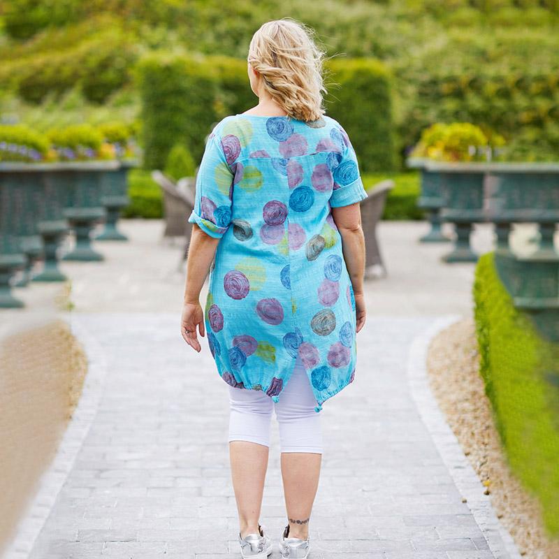 Grace Bubble Top (Blue)