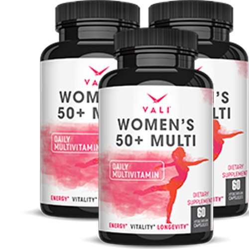 VALI Women's 50+ Multi - Daily Multivitamin for Women