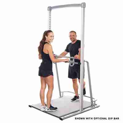 SoloStrength Freestanding Gym Best Quality and Safe Adjustable Pull Up Bar Bodyweight Exercise Dip Bar Training Station