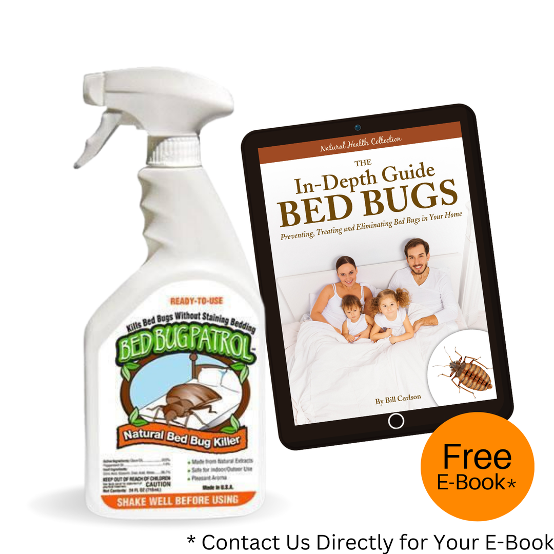 bed bug spray with book