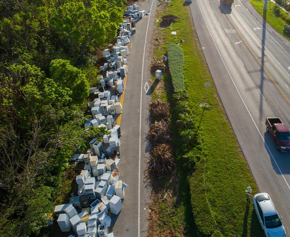 Appliances damaged after power loss and surge in the Florida Keys
