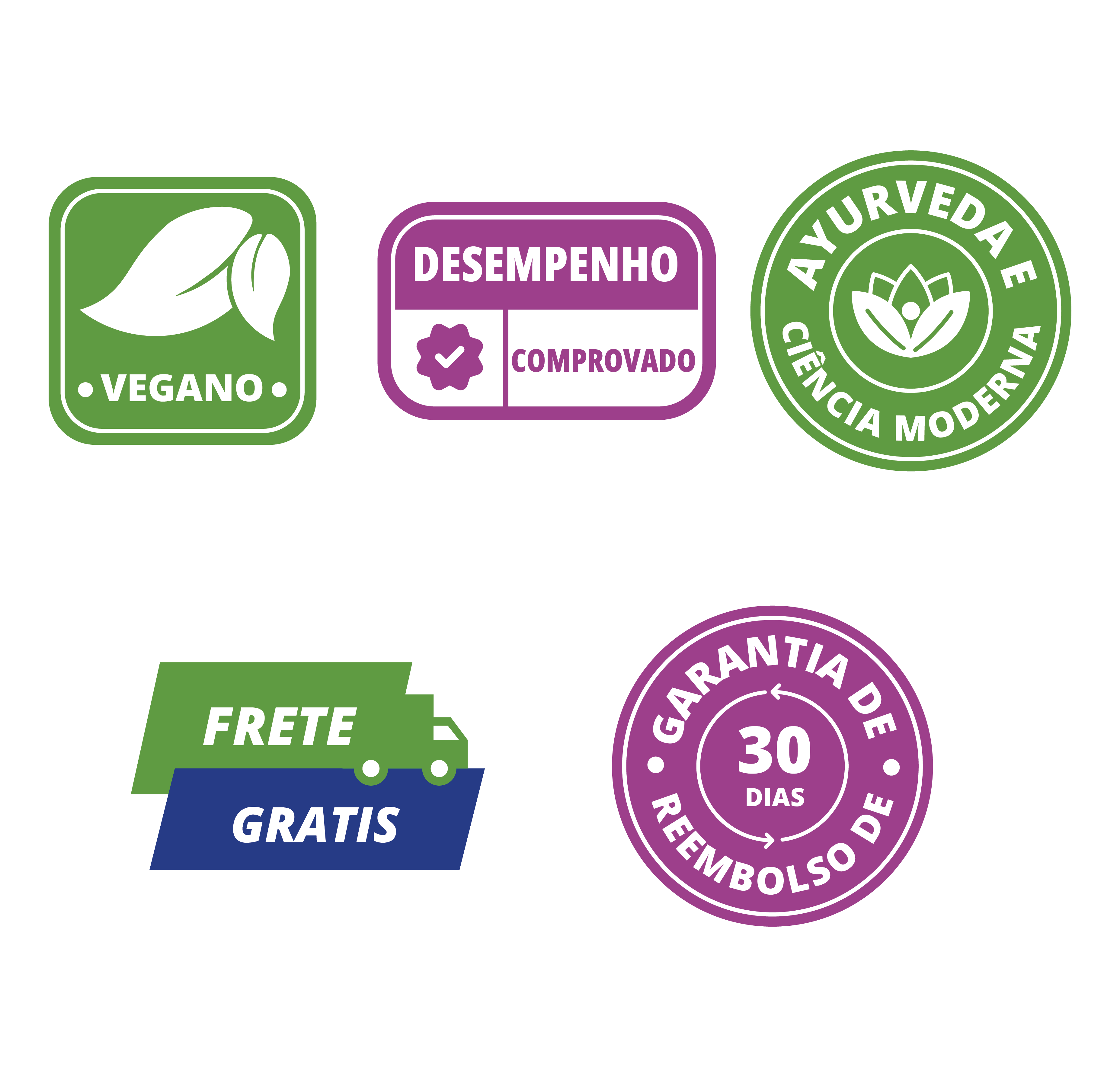 Not Tested on Animals, Vegan, 30-Day Money Back Guarantee badges 2