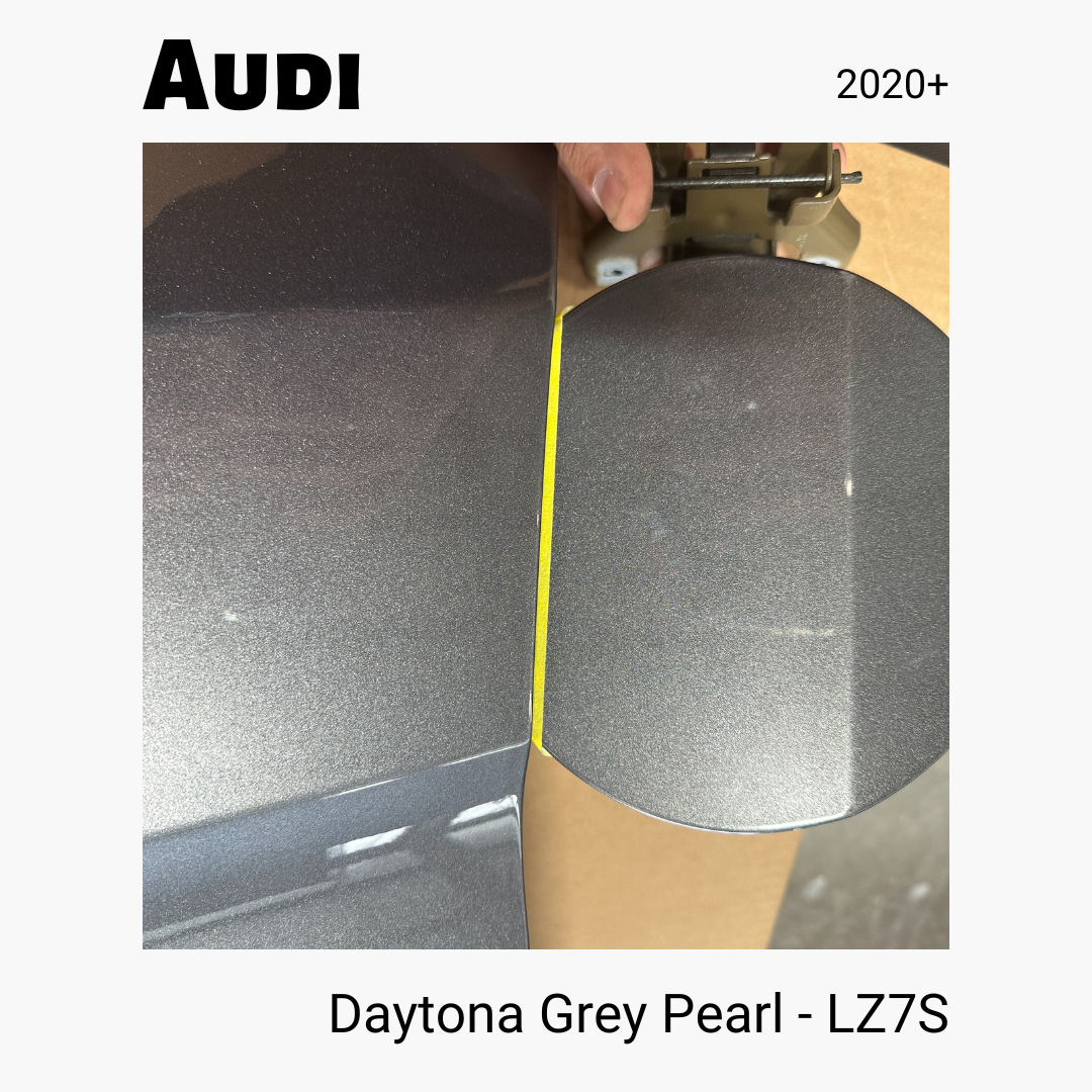 Audi Daytona Grey Pearl LZ7S - ReveMoto Custom Paint Match