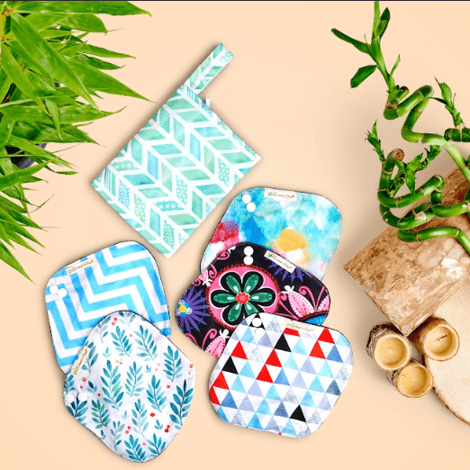 pads en charbon de bambou