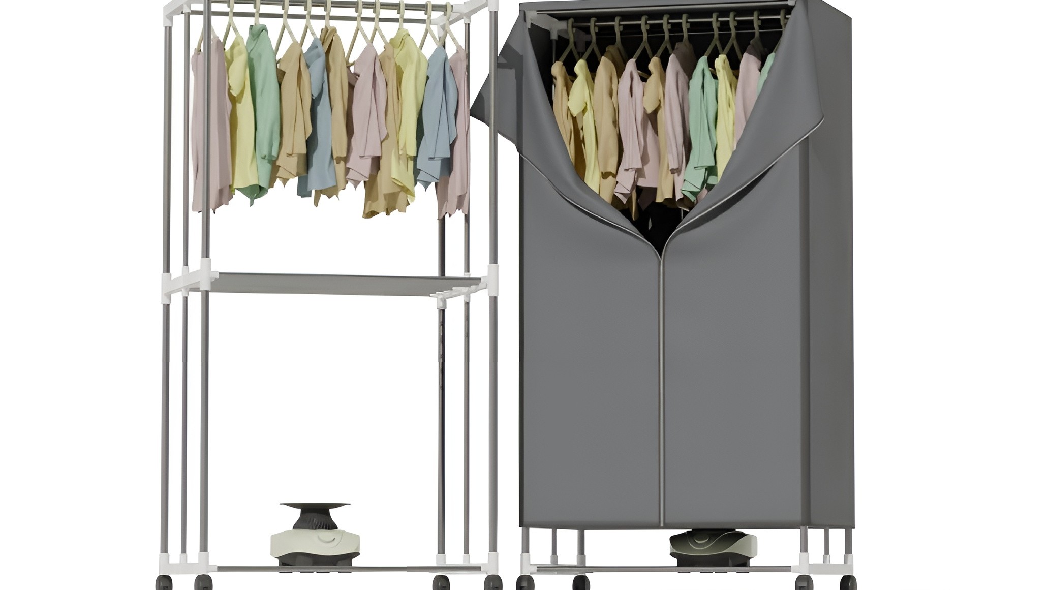 Heated Clothes Airer DMD Hang-n-Dry Electric Energy Efficient Drying Rack