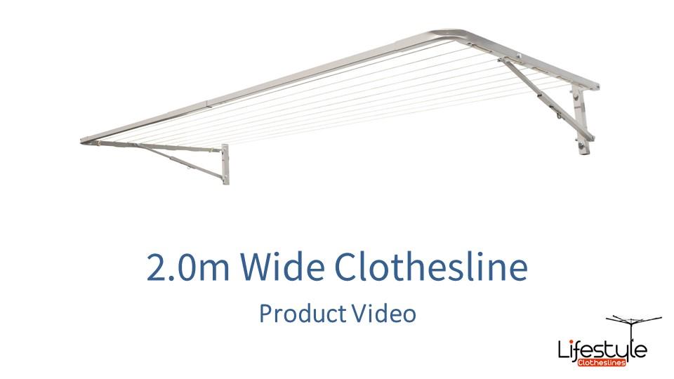 2.0m wide clothesline product link