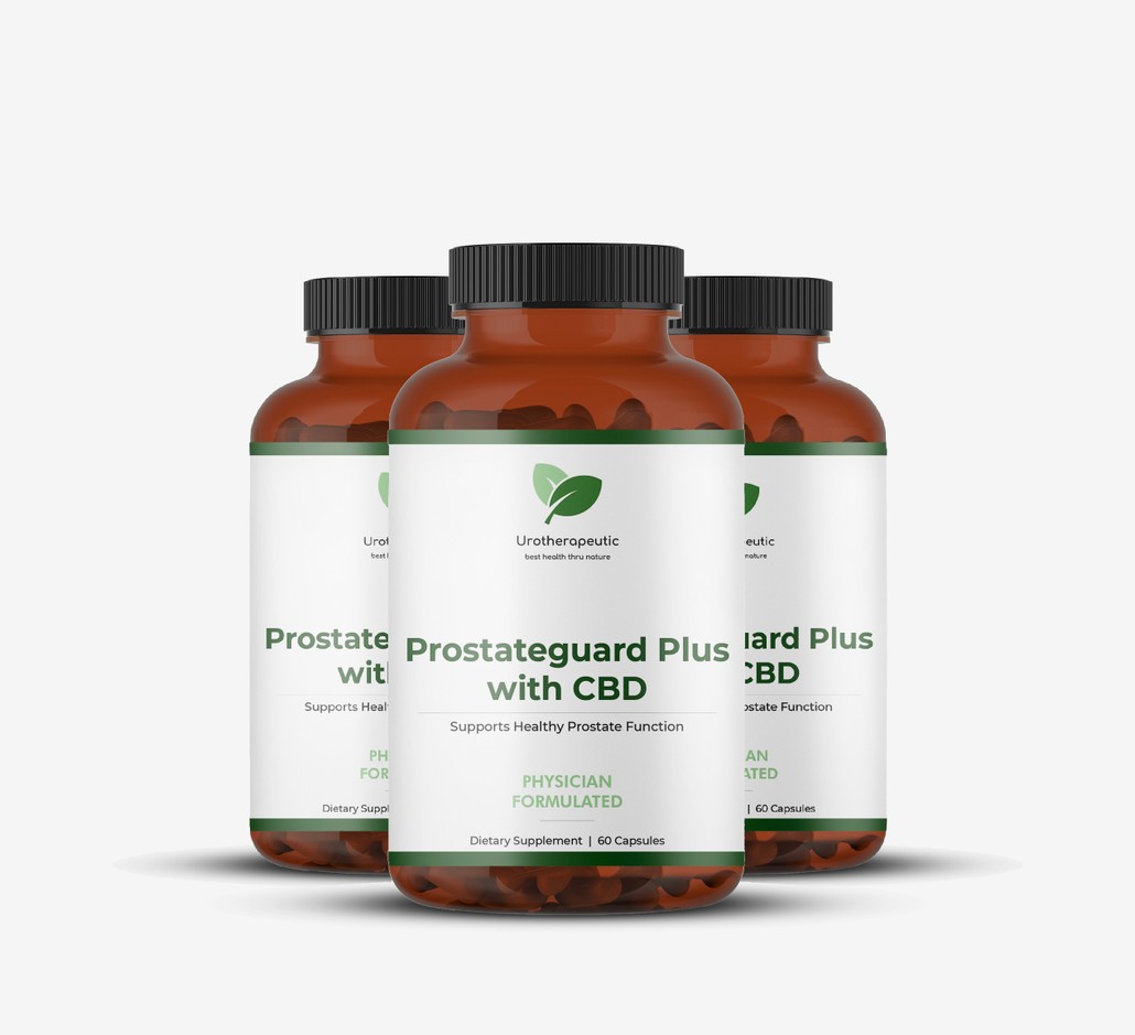 PROSTATEGUARD PLUS™ WITH CBD (3 Month Supply - 360 Capsules)