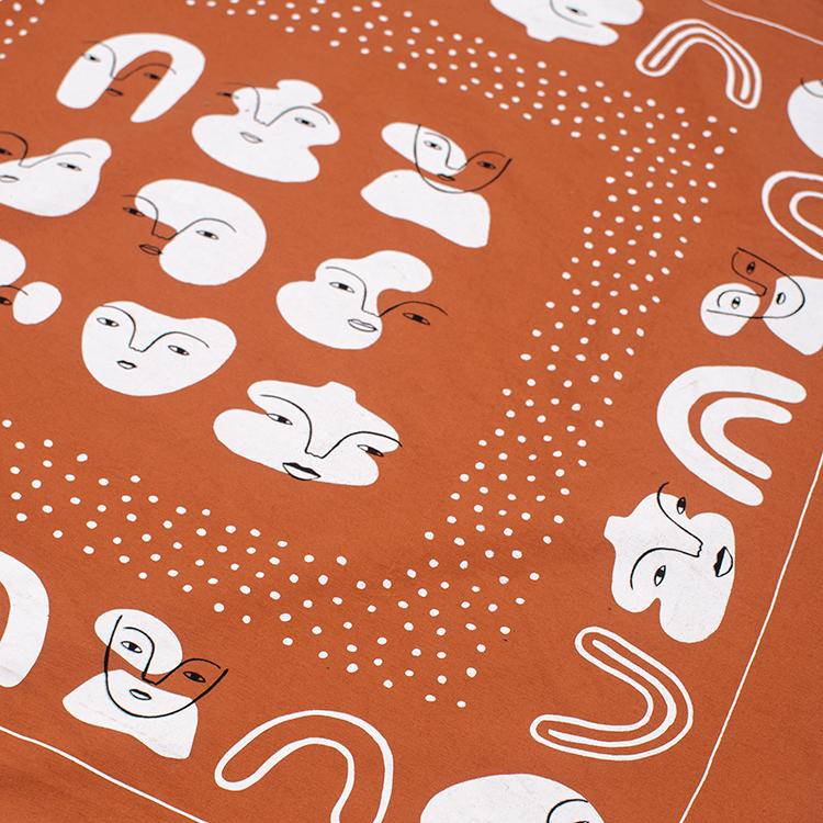 Copper Cotton Bandana