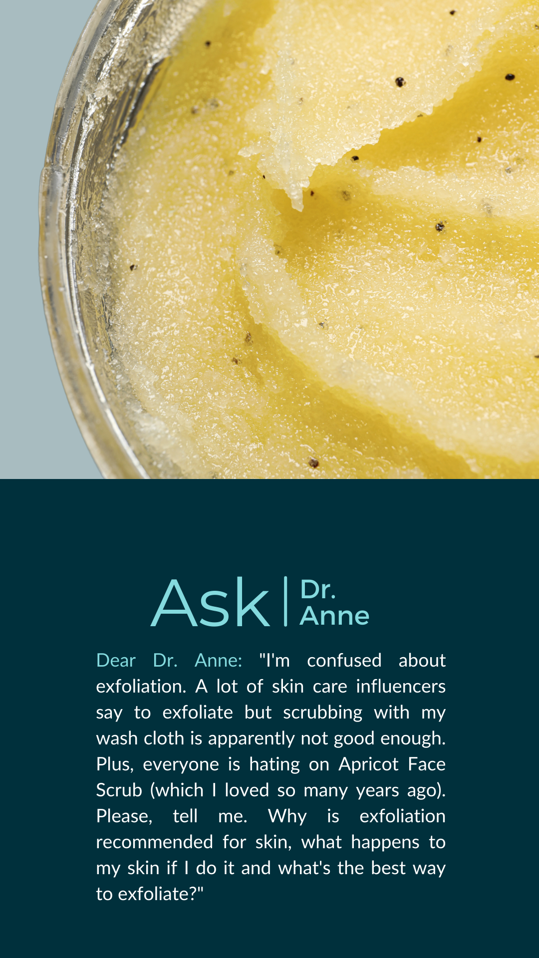 Exfoliation: The Key to Smooth Clear Skin