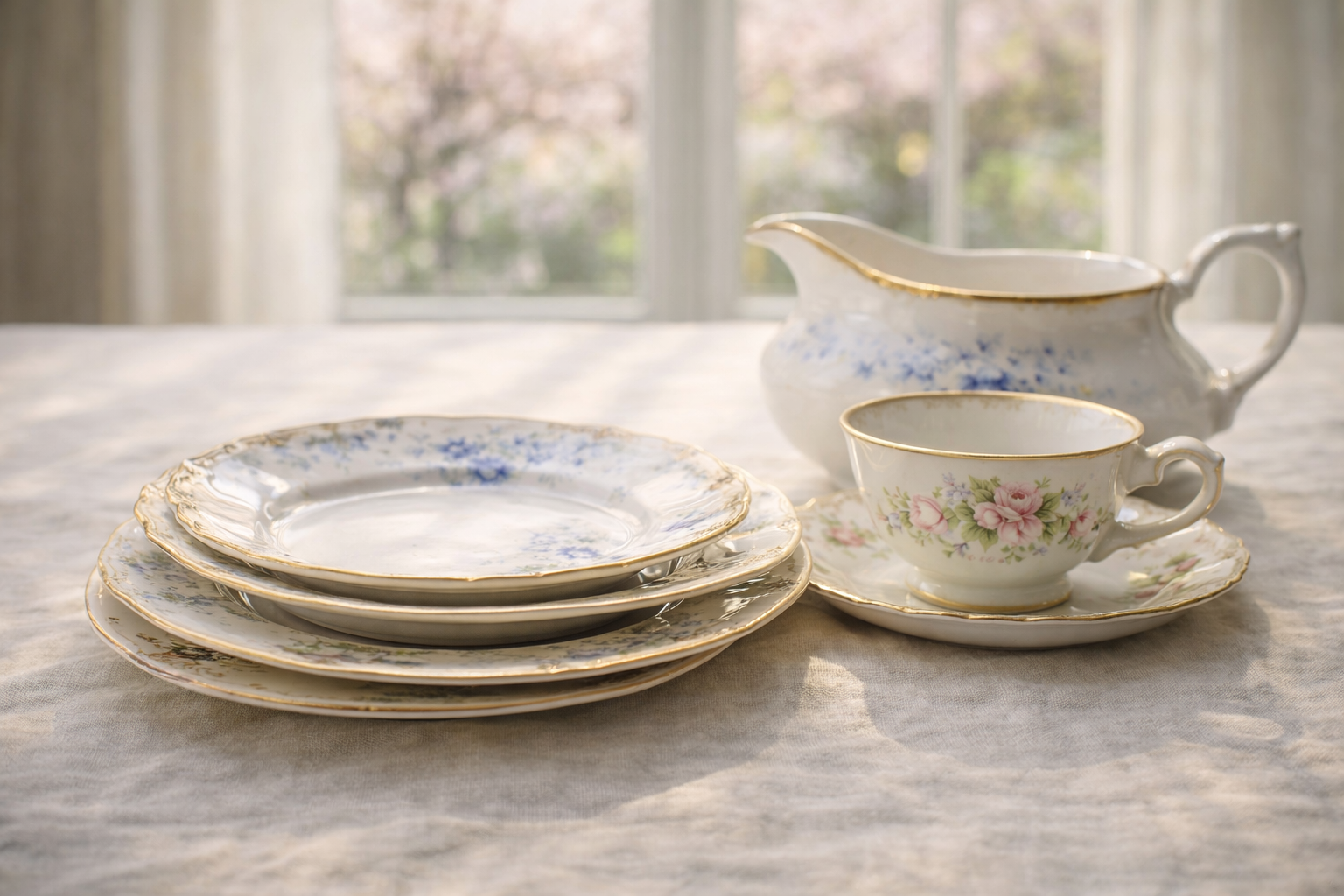 Swap heavy winter layers for linen and cotton.