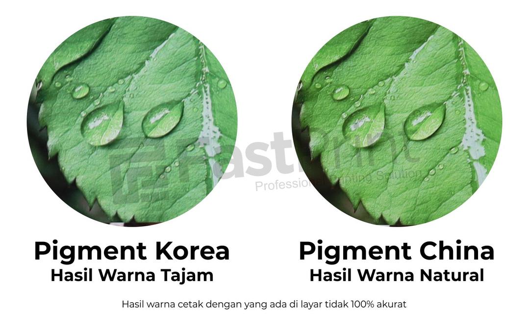 Perbedaaan tinta printer pigment china dan korea