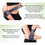 Tennis Elbow Brace Compression Sleeve Men Women Tendonitis Ulnar Nerve Entrapment Support Golfers Cubital Tunnel Arm Sleeves Forearm Pain Relief Strap Braces Weightlifting Band Golfer Neoprene Wraps