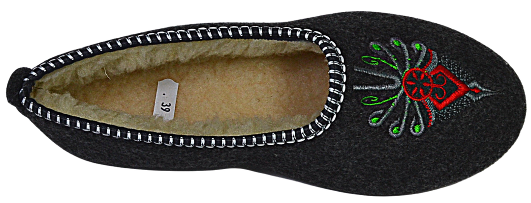 Amelia - House shoes for women - Reindeer Leather