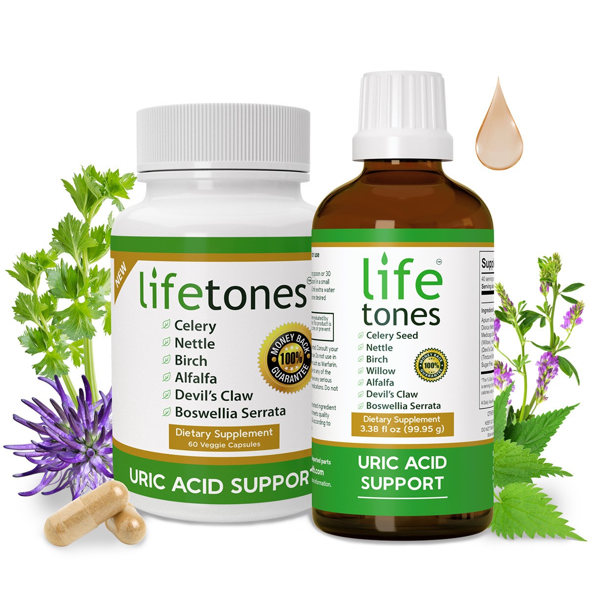 Lifetones Uric Acid Support Bundle
