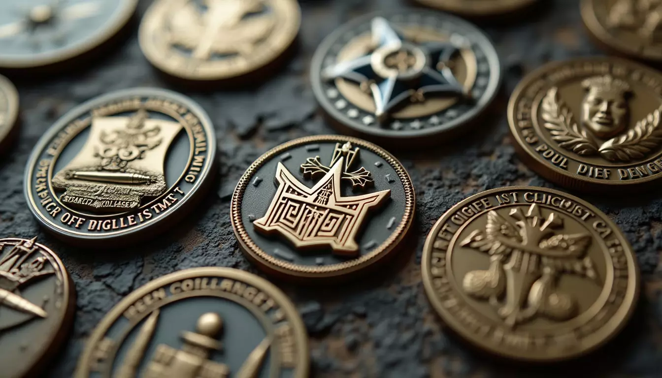 challenge coins under plating production