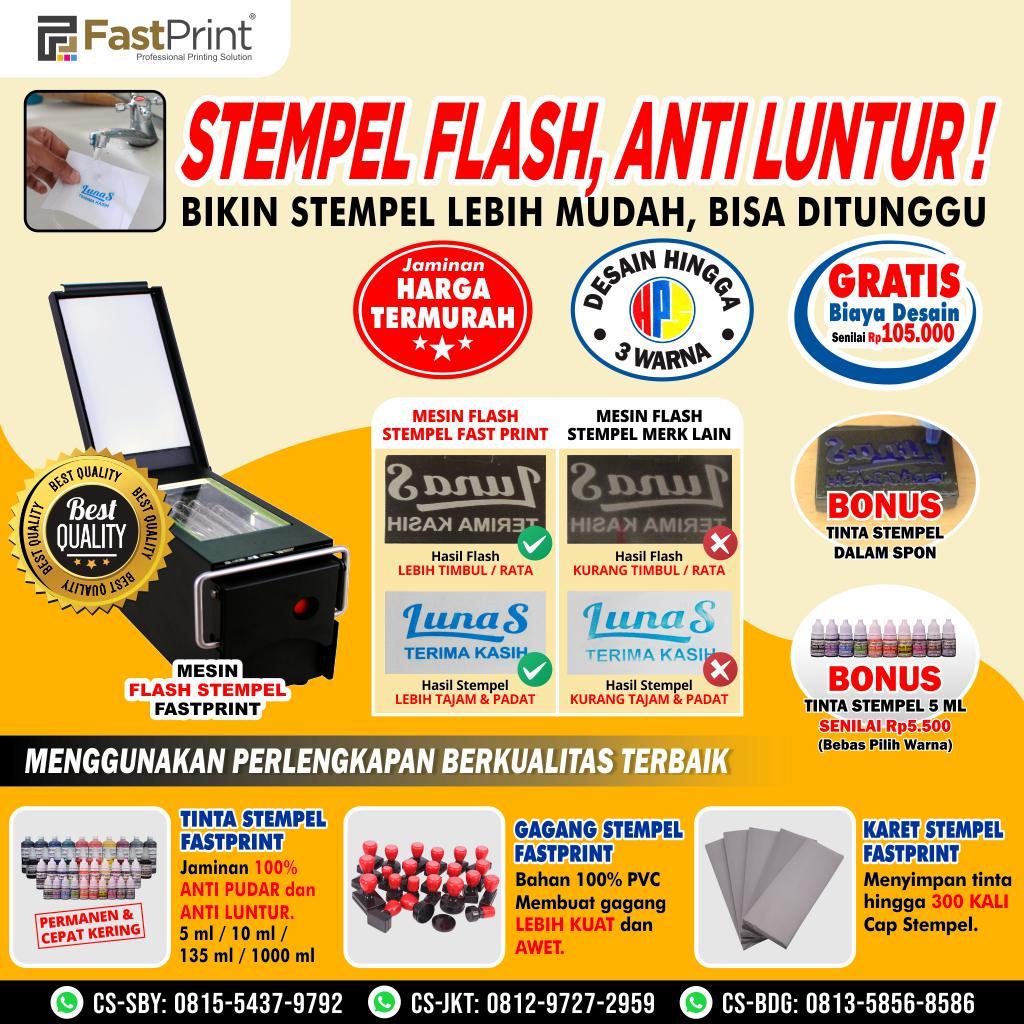 jasa stempel flash, bikin stempel flash terdekat, buat stempel flash terdekat, stempel flash