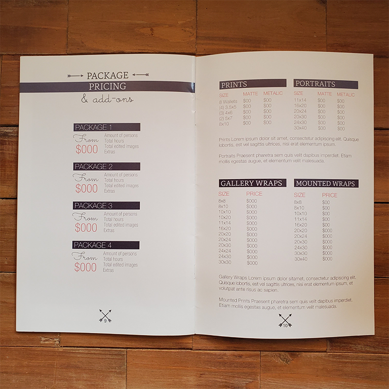 Mini Session Photography Marketing Template
