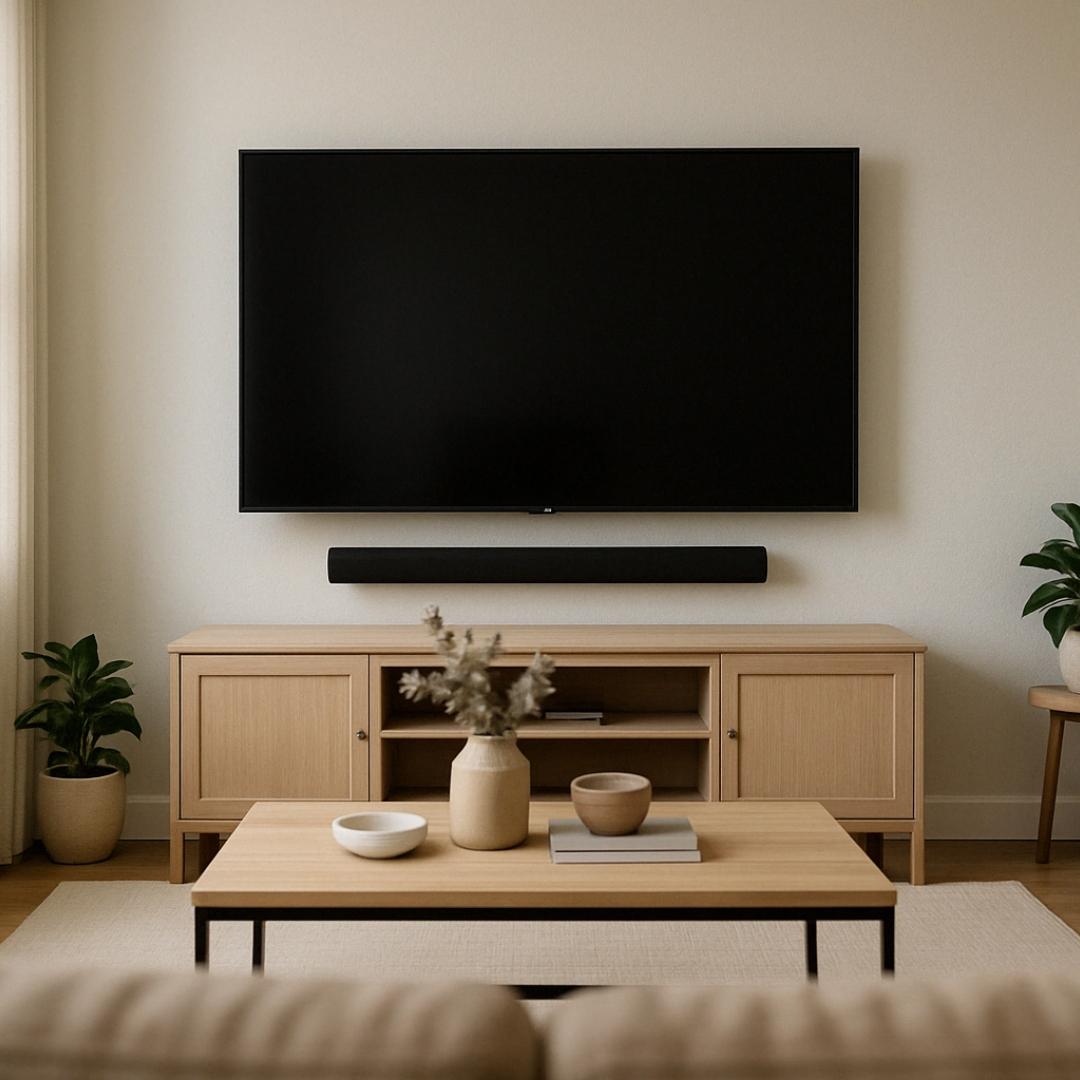 Hangsmart living room and soundbar mount