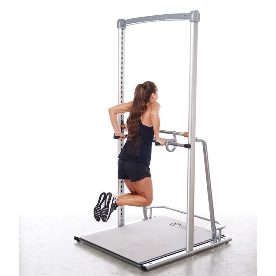 Ultimate Dip Station with adjustable height Pull up and Row Bar (Option for all Systems) - SoloStrength "solo strength"