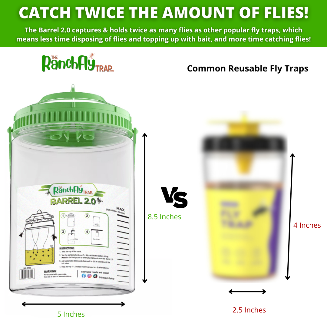 Barrel 2.0 Fly Trap – The Ranch Pest Control