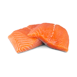 raw salmon