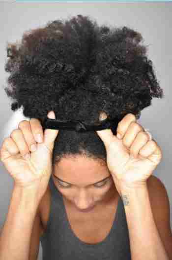 Snap Two or More Afro Puff Scrunchies Together to Fit Even The Biggest, Thickest Hair