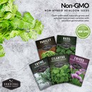 Non-GMO heirloom herb seed packets