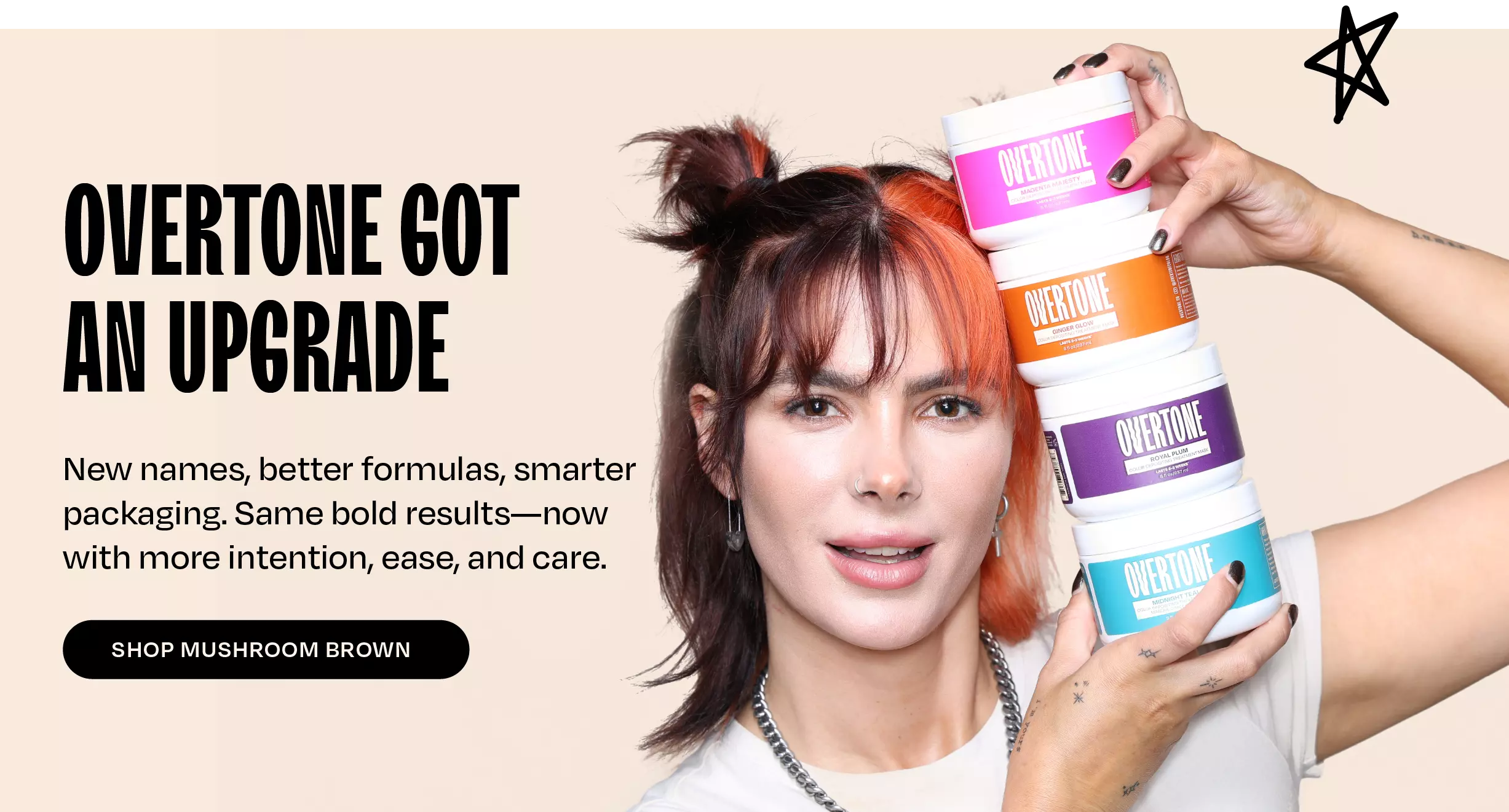 New names, better formulas, smarter packaging - Overtone got an upgrade!