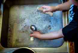 Not washing/changing their kitchen dish cloth/sponge regularly - 64% Brits admitted to this