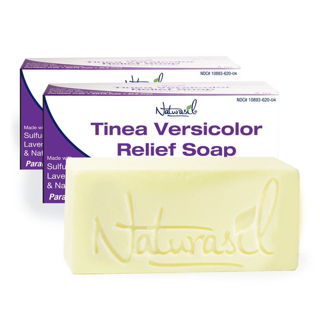 Naturasil Tinea Versicolor 10% Sulfur Medicated Soap | 4oz Bar (2 Pack)