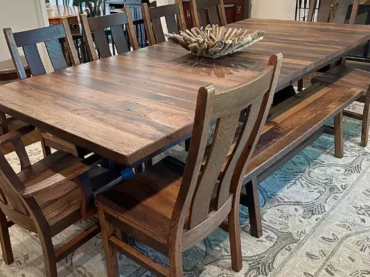 Custom Barnwood Dining Table