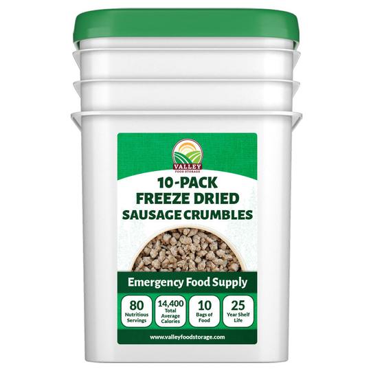 Freeze Dried Sausage Crumbles Buy Freeze Dried & Dehydrated Sausage