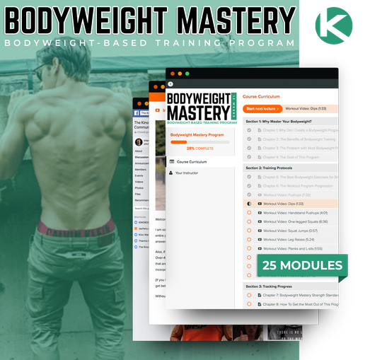 kinobody bodyweight mastery progress