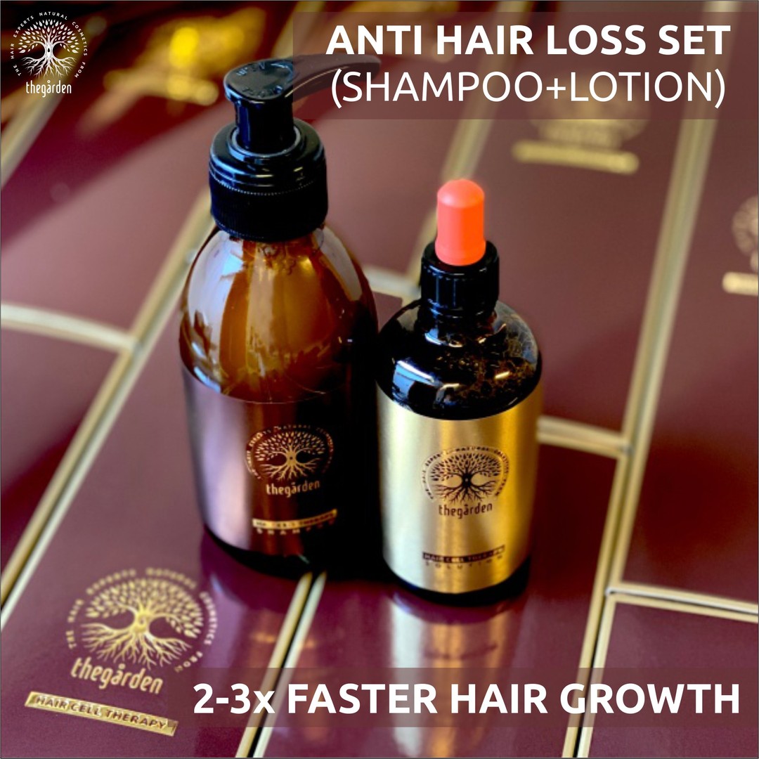 Haircell Therapy™-hair tonic and shampoo for all hair types