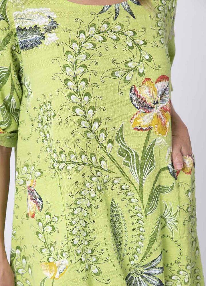 2 Pocket Floral Tunic