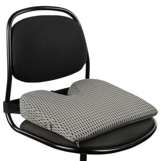 Car Seat Cushion ComfiLumba Enhanced Gel & Memory Foam Wedge Easy Posture Brands