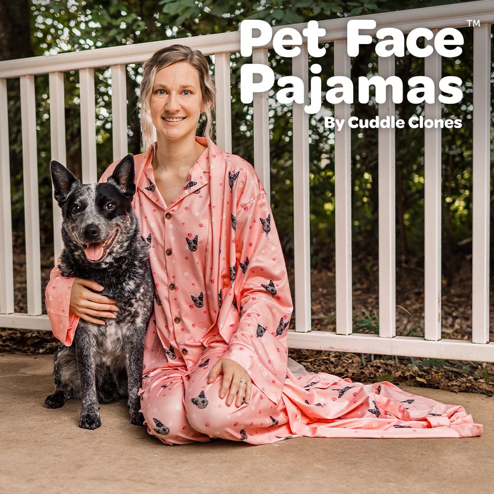 Dog in a CC pajama