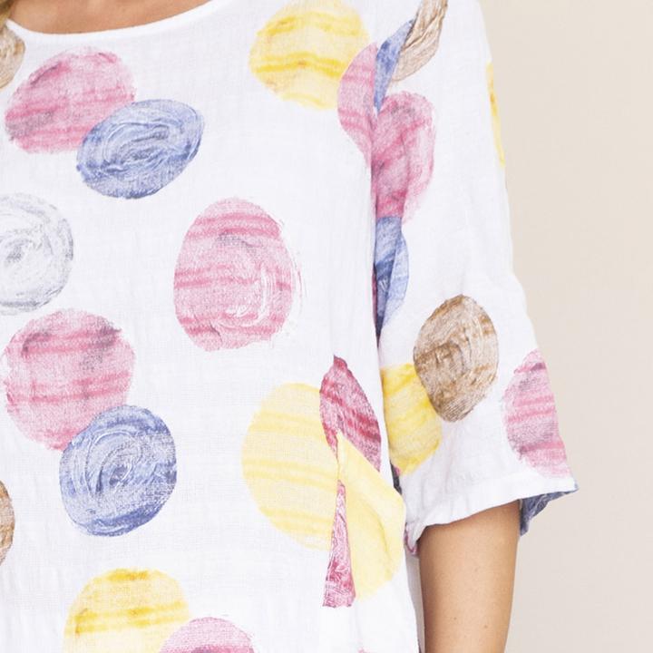 Grace Bubble Top (White)